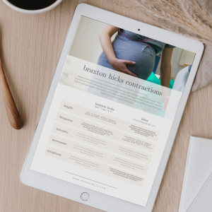 Braxton Hicks Contractions handout